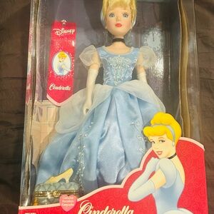 New in Box Disney Blue Cinderella Doll Collectible